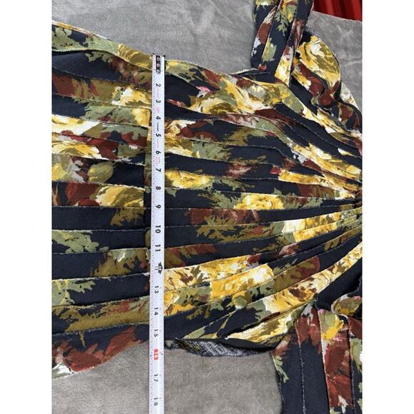 NWT H&M x Eddy Anemian 2014 Runway Blouse Tunic Open Back US 12 - Picture 10 of 13